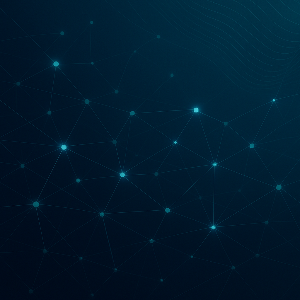 Abstract network pattern